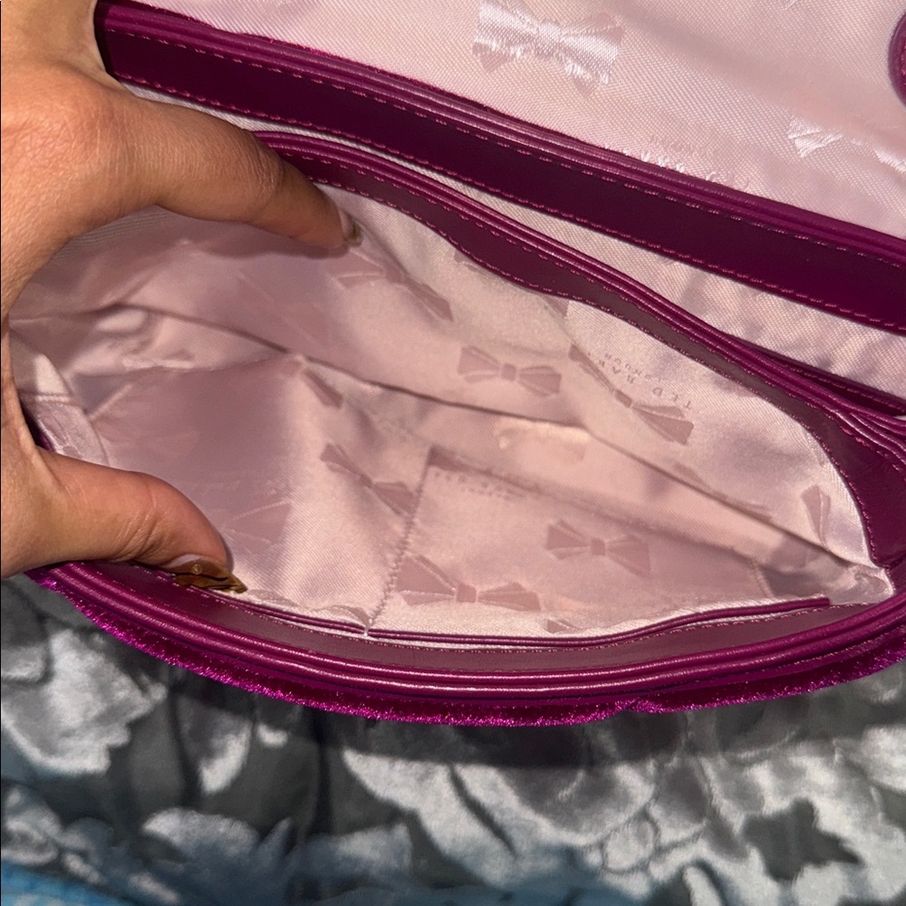BRAND NEW ❣️Ted Baker Rachila Velvet Quilted Bag - Picture 11 of 11